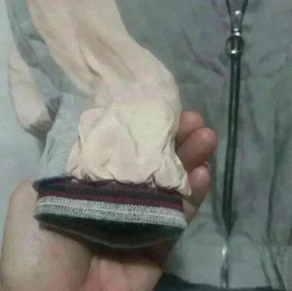 Zara woman pink and gray light jacket spring summer shiny material - Picture 6 of 6